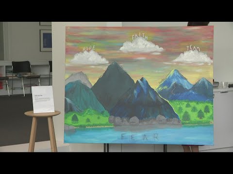 Cleveland Clinic ICU teams showcase art memorial