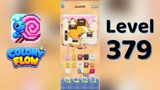 Colony Flow Level 379 Walkthrough | Full Gameplay | Solutionguruji