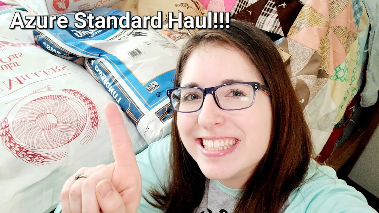 Azure Standard Haul for our Family of 7!!! 🍎🥕 YouTube