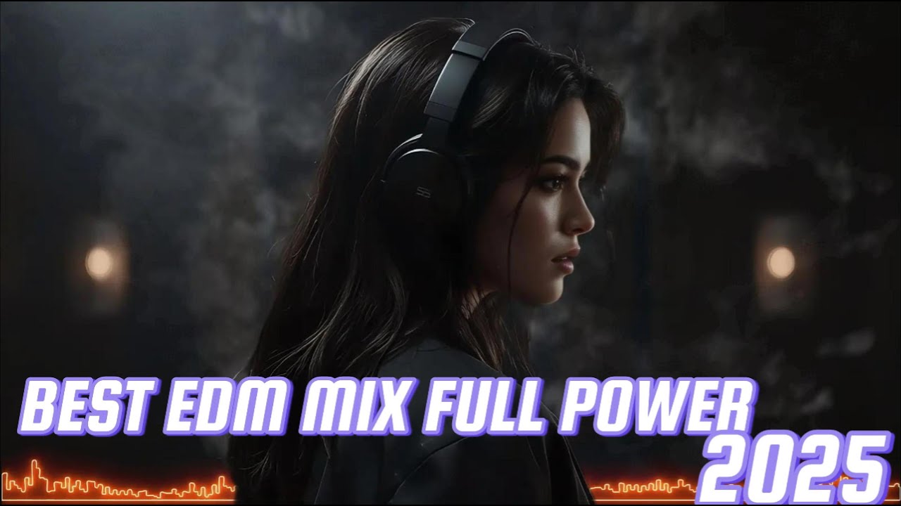 EchoVia Studio ⚡ Best EDM Mix Full Power 2025 | Energy Boost Festival Drops & Workout Vibes