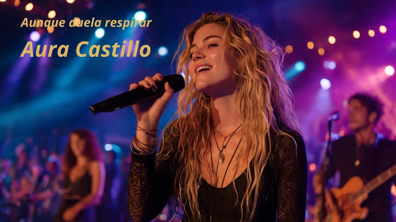 Aunque duela respirar. Balada de desamor pop. Aura Castillo