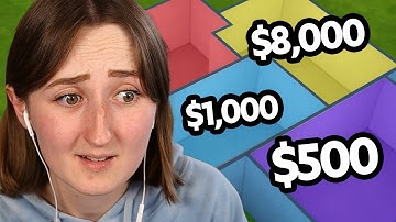 building in the sims but each room is a *different budget*