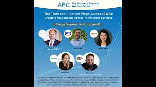 Detalles The Future of Finance Webinar Series | The Truth About Earned Wage Access (EWA) Actualización