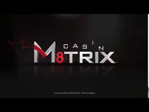Casino M8trix Logo Animation