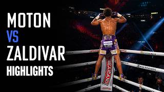 Curmel Moton vs Frank Zaldivar Highlights | Gervonta Davis 2.0 Guide