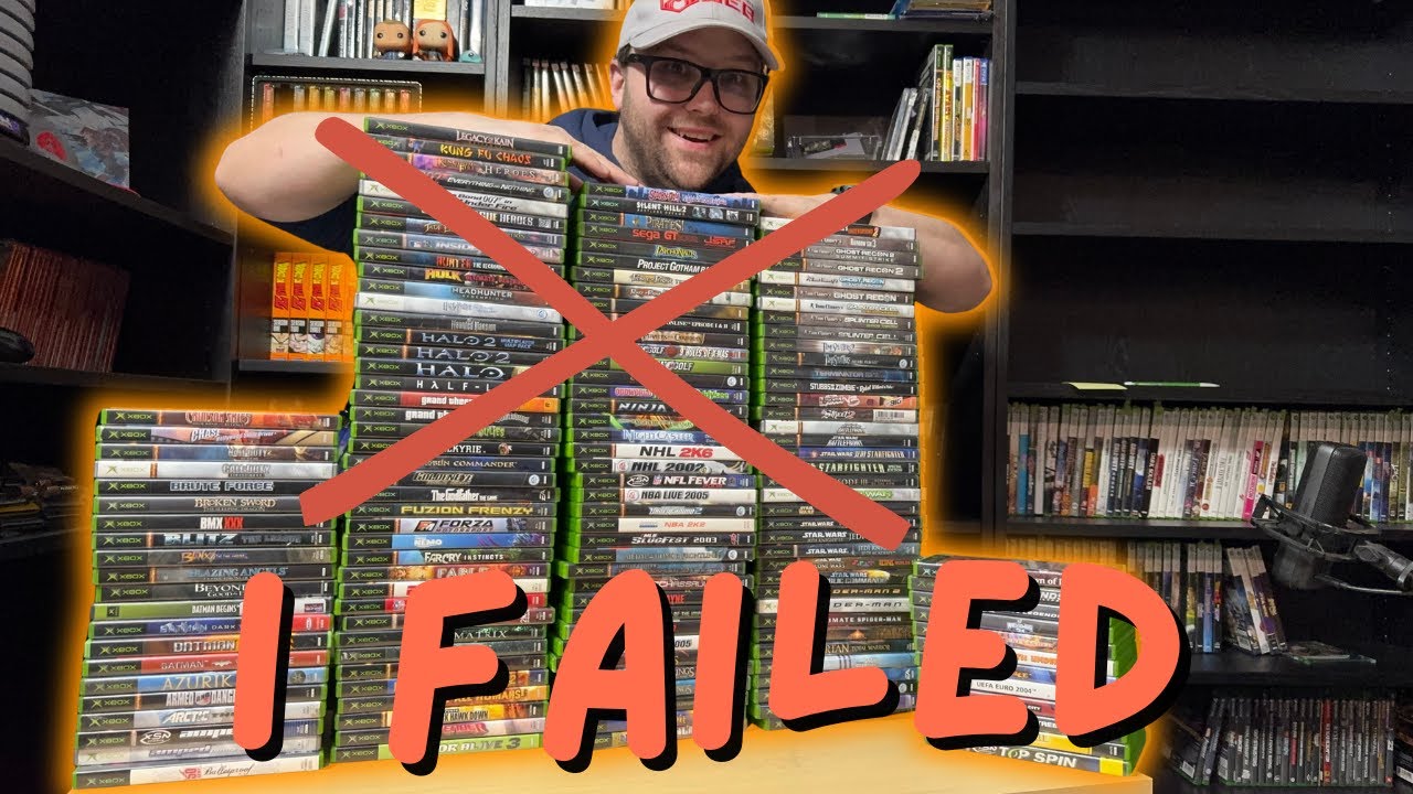 Why I Quit Collecting Every Original Xbox Game