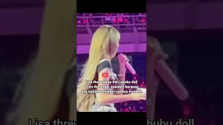 Lisa got a creepy labubu video credit to @miss_aj68 #blackpink #lisa #trending #fypシ゚viral #kpop