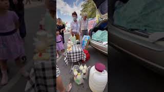Сельскохозяйственная ярмарка продуктов в Бишкеке