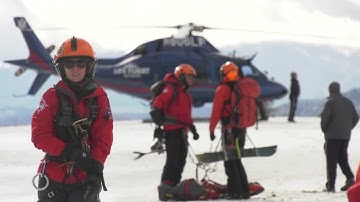 Search and Rescue team trains for avalanche rescues