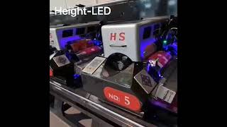 modify 8 color flexo uv mercury curing system into uv led system, speed up to 200m/min