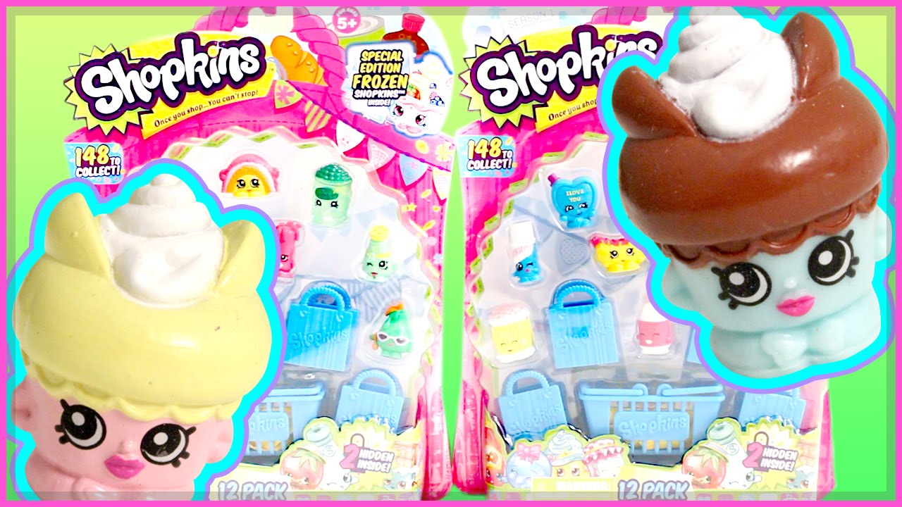 Shopkins Season1 12packs Cute! Kawaii Collectibles! 4 Hidden