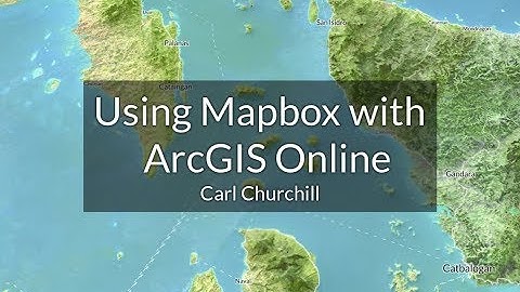 Using Mapbox with ArcGIS Online