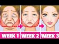5 Min Face Exercise For Jawline, Glow & Tight Face 💆♀️ | No Filter Results #faceexercise