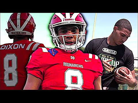 Cristian Dixon - 6'3 Wide Receiver | Mater Dei High (CA) 🔥🔥 Junior SZN ULTIMATE Highlights