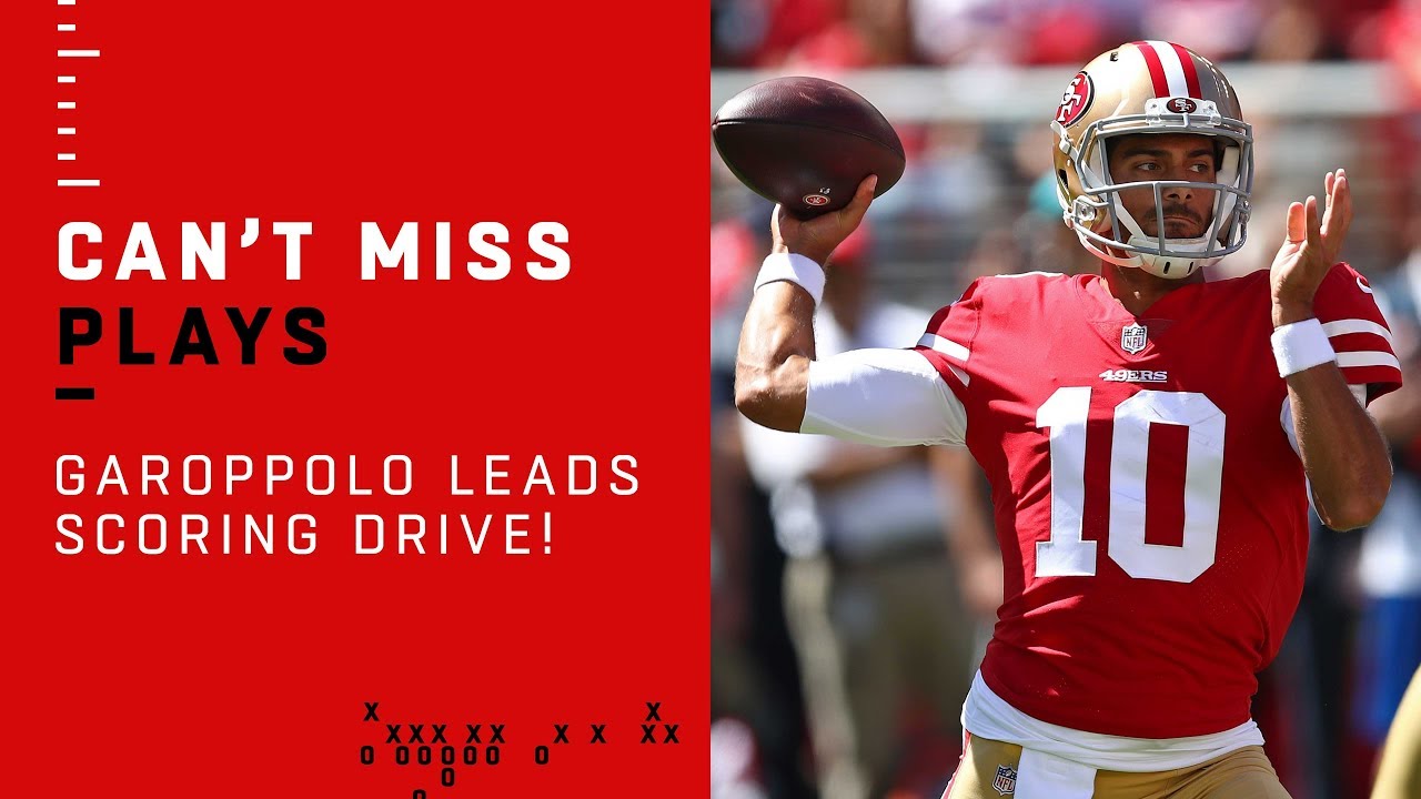 Jimmy Garoppolo & Matt Breida Put Together Early Scoring Drive
