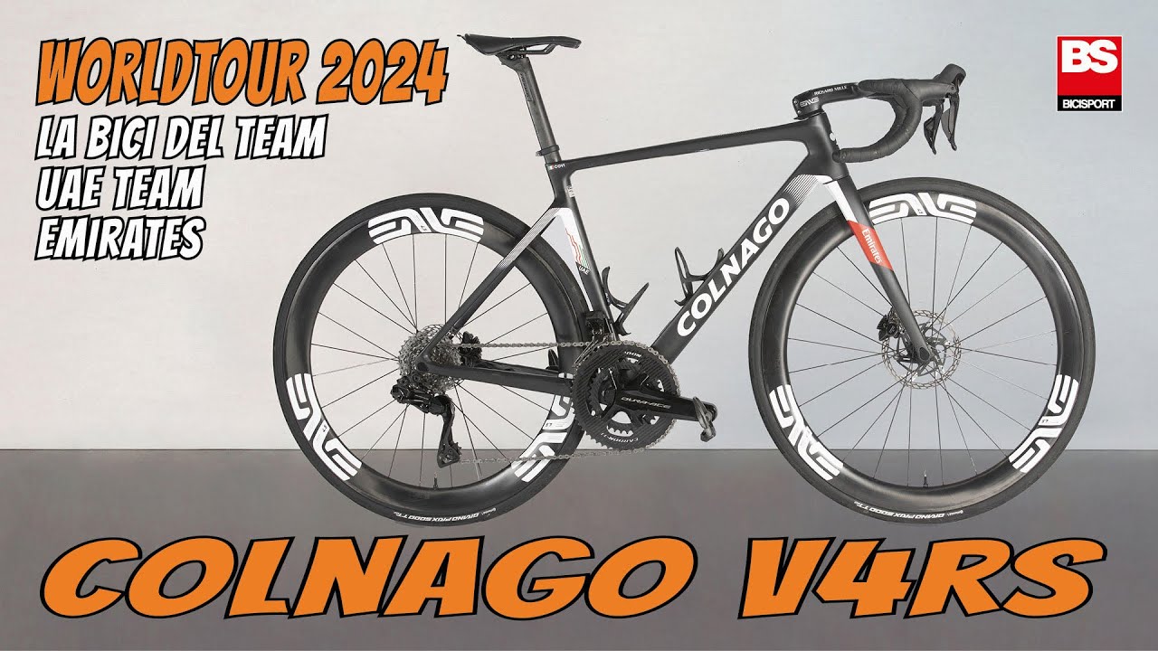 WORLDTOUR 2024 / La Colnago V4RS dell'UAE Team Emirates di Tadej