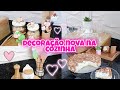 DECOREI MINHA COZINHA 💕| COM AS COMPRINHAS FOFAS PRO LAR 🥰|         FIZ TORTA DE LIMÃO 🍋🥰