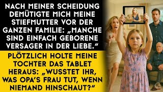 Meine Stiefmutter Genoss Meine Scheidung Bis Meine Tochter Die Aufnahme Einschaltete