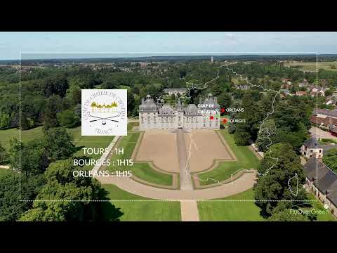 Golf Du Chateau De Cheverny - drone aerial video - Overview