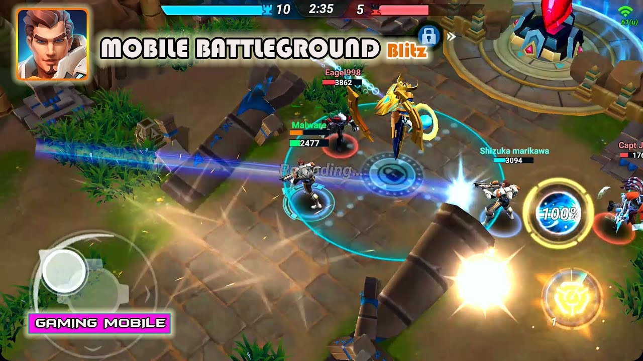 [Android/IOS] Mobile Battleground - Blitz - MOBA Beta Gameplay