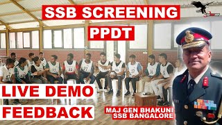 PPDT Narration, Group Discussion, Marks & Feedback by Gen Bhakuni  SSB Screening Stage 1