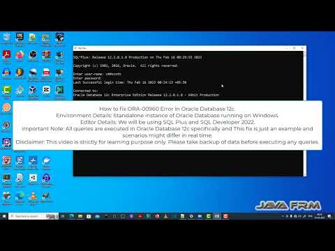 ORA-00960: ambiguous column naming in select list - Oracle Database 12c Error Messages