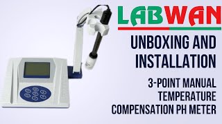 LABWAN 3 Point Manual Temperature Compensation pH Meter / pH Meter / Installation of pH Meter