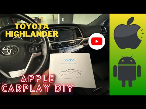 2014-2019 Toyota Highlander Wireless Apple CarPlay – DIY Install #automotive