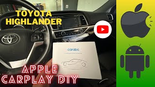 20142019 Toyota Highlander Wireless Apple CarPlay  DIY Install #automotive