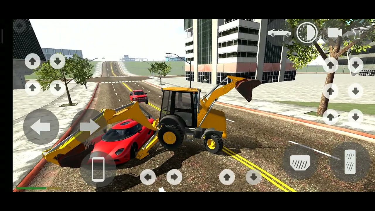 Franklin draving the ##JCB in road 😵😵😵