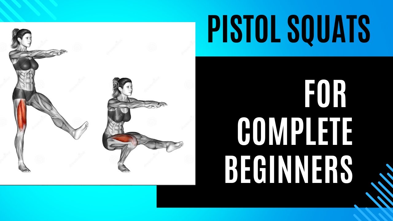 Pistol squats for complete beginners - YouTube
