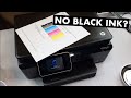 Repairing an HP PhotoSmart 6525 Printer Not Printing Black Ink