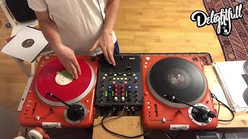 DJ DELightfull // Scratch Freestyle Jazzy Boom Bap Beat // Vinyl Djing