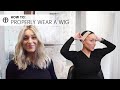 Dini Wigs || How to properly wear a wig