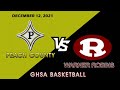 Peach County Trojans Vs Warner Robins Demons 12/12/21. GHSA Boys Basketball