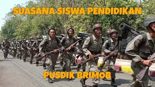 Begini Suasana Pendidikan Siswa Pusdik Brimob