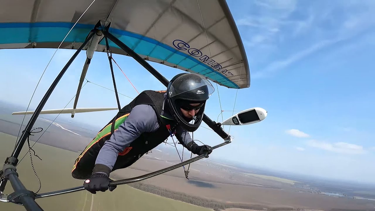 Beautiful flight on Hang Glider Combat 12.8