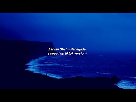 Aaryan Shah - Renegade (sped up tiktok version) | 