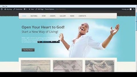 Blessing | WordPress Theme for Churches - OneClick Demo Installation quick guide