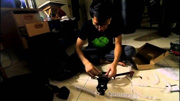 Alien 450 Quadcopter Frame Unboxing