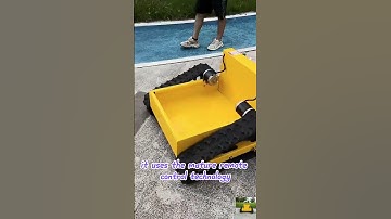 remote controlled rubber tracked chassis China factory supplier wholesaler best price for sale