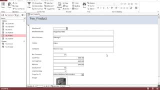Access Tutorial 4 - Form Creation with images