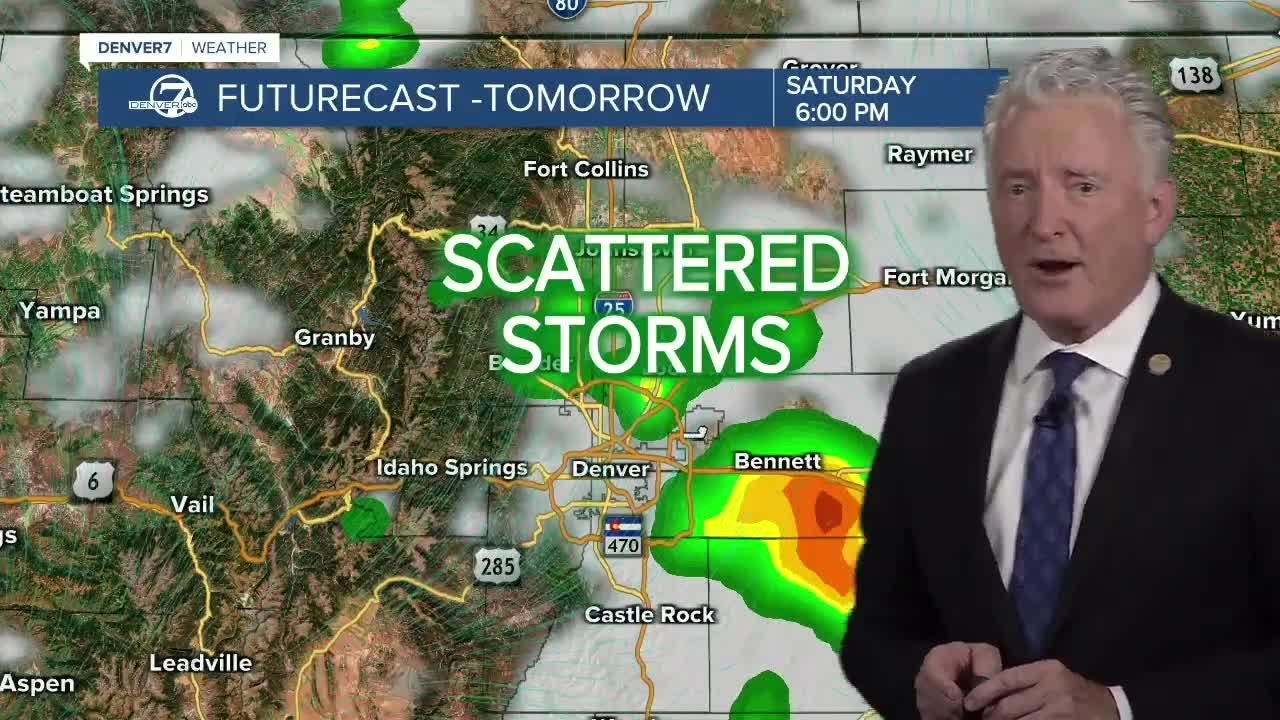Severe thunderstorm warnings in effect for parts of Colorado - YouTube