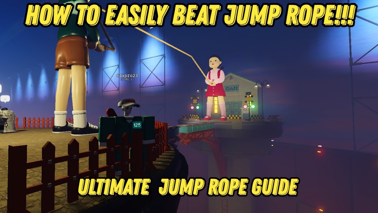 HOW TO NEVER FAIL IN JUMP ROPE HOW TO EASILY BEAT IT (INK GAMES) - YouTube