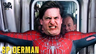 Spider-Man 2 - Train Rescue Scene: Heroism and Quick Intervention