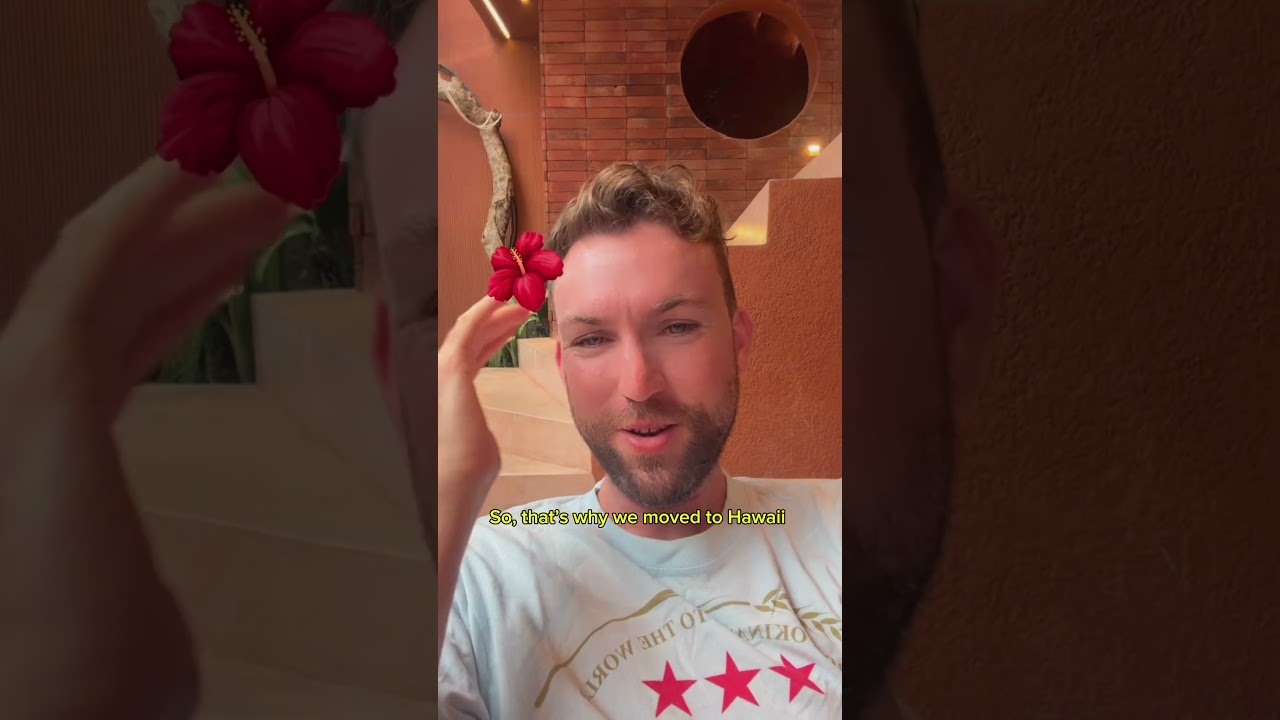 ハワイ系インフルエンサーの真似