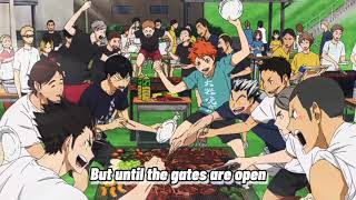 Haikyuu Barbecue Scene ft. Feel this moment