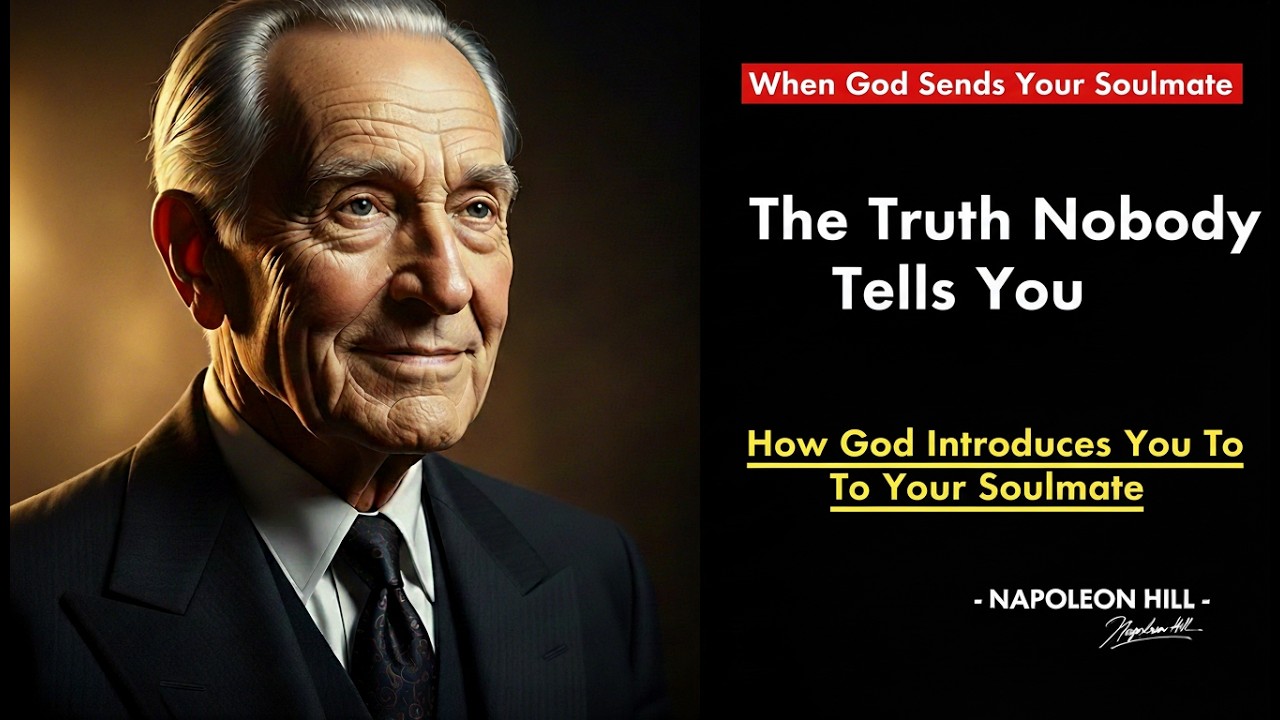 When God Sends Your Soulmate – The Truth Nobody Tells You | Napoleon Hill Inspired Motivation