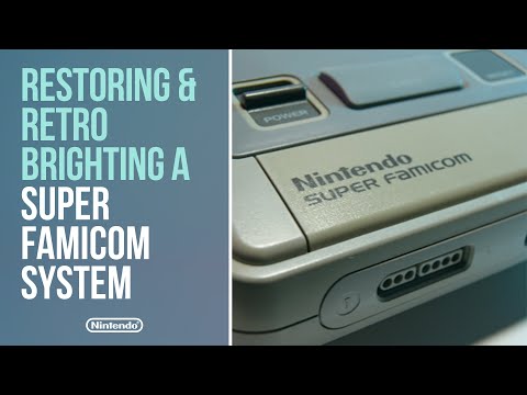 Restoration & Retrobrighting a Super Famicom