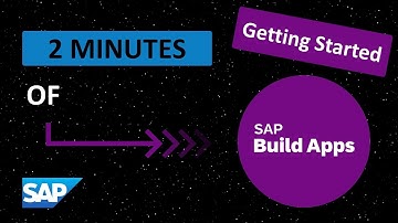 SAP Build Apps: Getting Started
